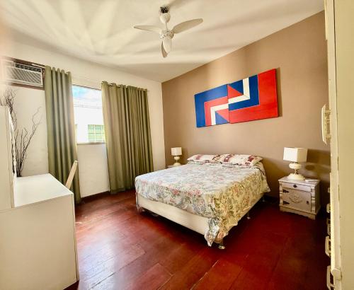 En eller flere senge i et værelse på Penthouse Botafogo Rio de Janeiro