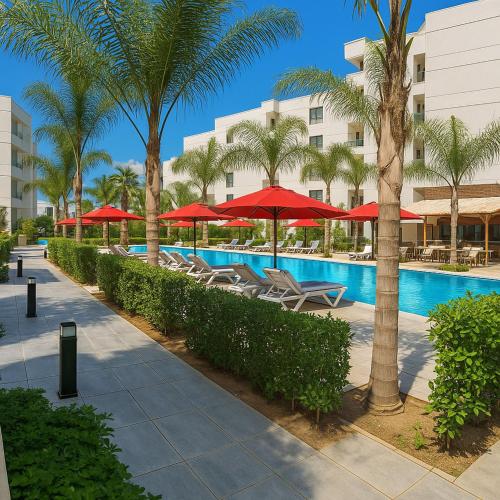 Charming Chalet in Port Said with Garden View