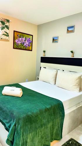 Postel nebo postele na pokoji v ubytování Flats Chamego