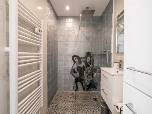 Bilik mandi di Charming Studio - AC - 2P- Croisette plage