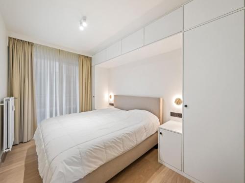 Ένα ή περισσότερα κρεβάτια σε δωμάτιο στο Luxury Sea View Apartment