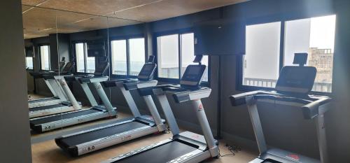 Centrum fitness w obiekcie Studio na Árvore no Centro do Rio