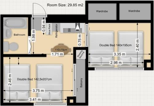 New! Quiet Akasaka Stay Near Roppongi max 8 guests