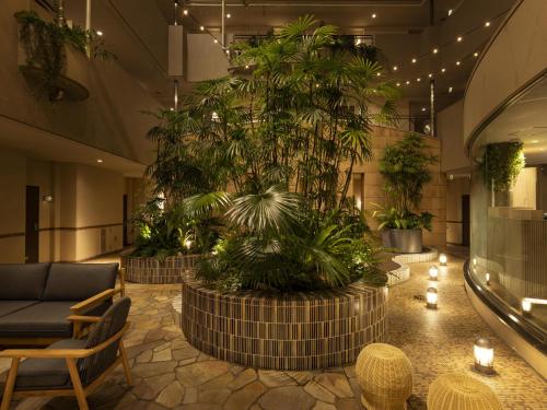 Ruang duduk di Tokyu Stay Yotsuya - Shinjuku Area