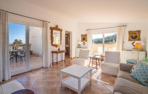 Posezení v ubytování La Esperanza