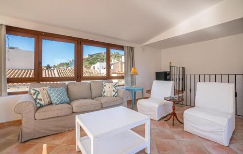 Posezení v ubytování La Esperanza