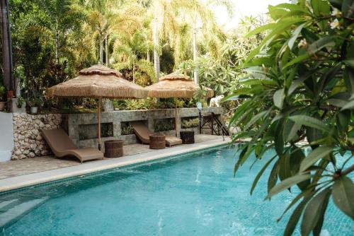 Bazén v ubytování Casas Con Vistas Beach Resort nebo v jeho okolí