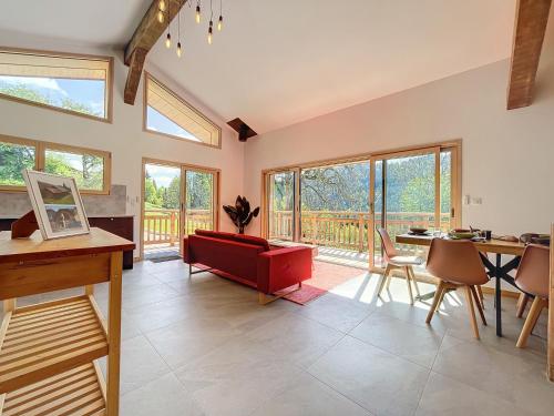 Chalet individuel Les Gets, Wi-Fi, parking, 2 chambres - FR-1-671-291