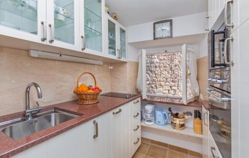 Kuchyň nebo kuchyňský kout v ubytování Holiday Home Piccolo Mondo