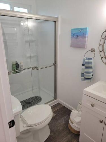 Koupelna v ubytování Goarges Tiny Home!