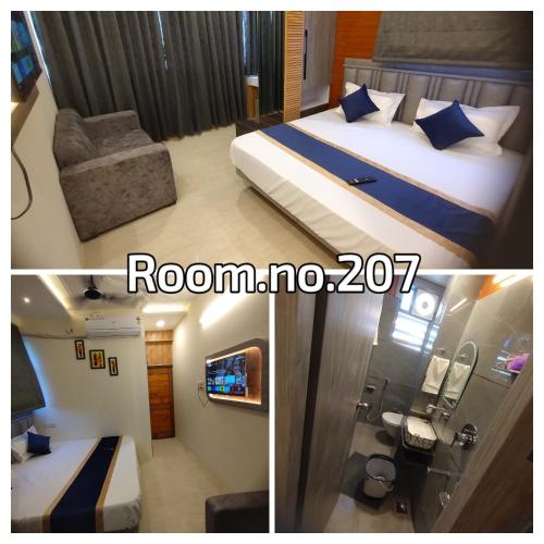 Postel nebo postele na pokoji v ubytování Cozy Home Stay