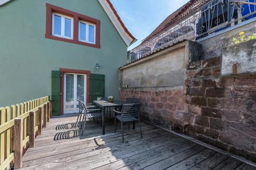 Un balcón o terraza en Grüner-Seppel