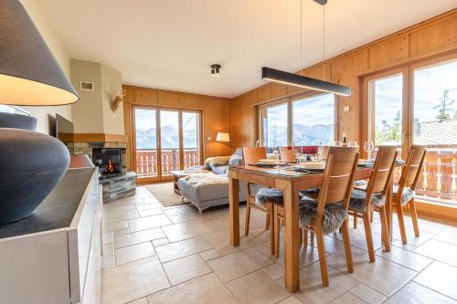 Hauts de Veysonnaz HV2 010 -SAUNA apartment 6 pers