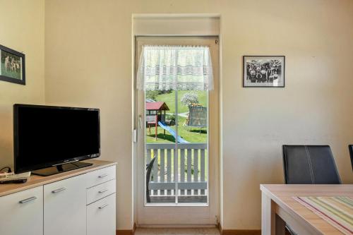 TV a/nebo společenská místnost v ubytování Klausseppenhof