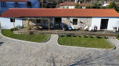 Zahrada ubytování As Casas Do BomPai - Las Oliveiras