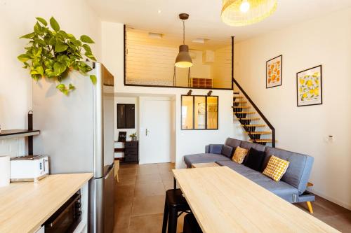 L'Oustaou Loft avec vue sur les voiliers