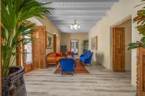 Χώρος καθιστικού στο Casa Ordóñez