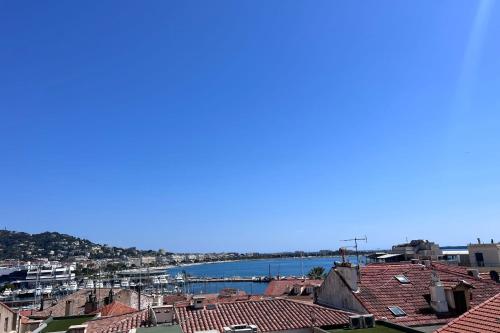 Cannes Atypical apartment with 3 bedrooms terrace and sea view
