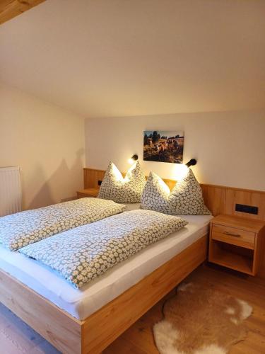 Cama o camas de una habitación en Frandlhof