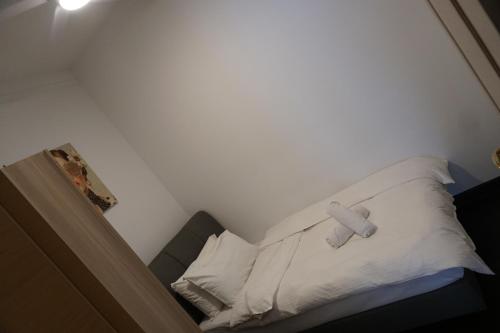 Postel nebo postele na pokoji v ubytování R&F Phrase 2, 2Bedroom Unblock Full Seaview