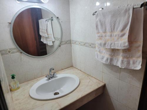 Ein Badezimmer in der Unterkunft Chalet familiale Haut standing