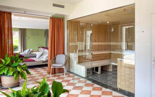 Kúpeľňa v ubytovaní Landhotel GUT MOSER