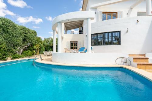 The swimming pool at or close to Villa d'Es Trenc