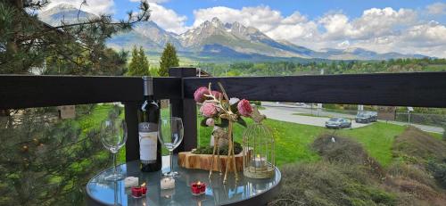 Apartment Beauty Tatry with a view of the mountains