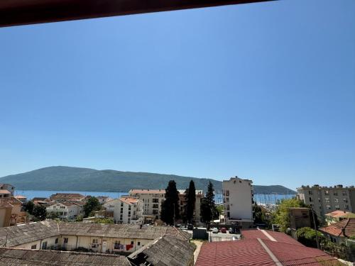 a view from the roof of a city at Apartman Marković in Meljine