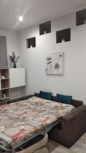 Ένα ή περισσότερα κρεβάτια σε δωμάτιο στο Solemar Milicia