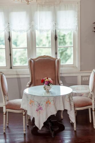 Posezení v ubytování Hacienda Home