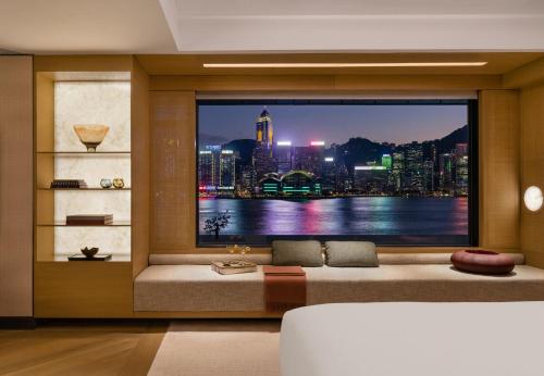 Regent Hong Kongにあるベッド
