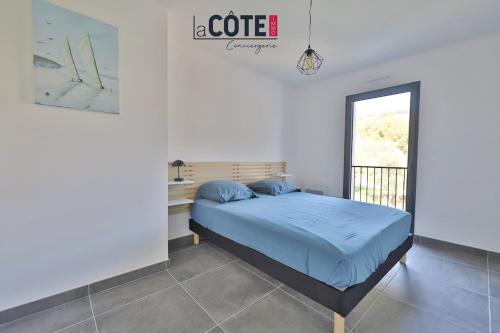 Ένα ή περισσότερα κρεβάτια σε δωμάτιο στο Villa Phi
