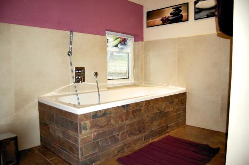 A bathroom at Apartmany Villa Magnolie