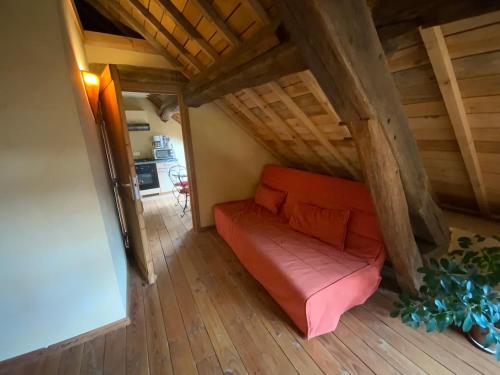 Zona de estar de Auberge du Grand-Duc, séjour au coeur d'un tiers-lieu