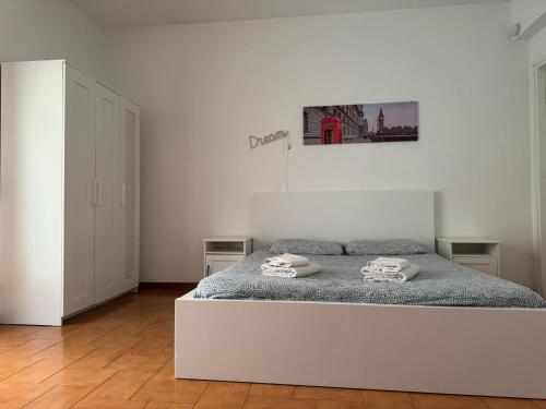 Кровать или кровати в номере Guest House Demma