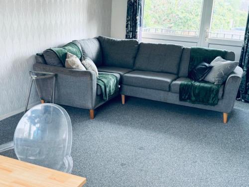 Central Upton Upon Severn 2 bedroom property sleeps 6にあるシーティングエリア