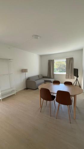 Χώρος καθιστικού στο Leiti House