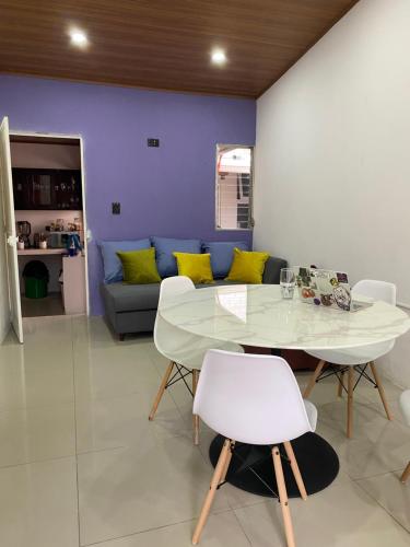 Posezení v ubytování El Chirris B&B