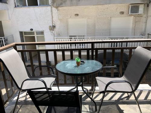 Un balcón o terraza de Dina Studio Apartments