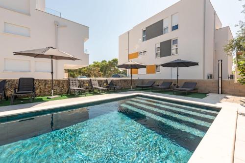 Villa Pagus with pool and private parking