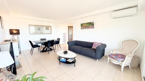 T3, Splendide vue Mer, Piscine, Tennis By Palmazur Vacances