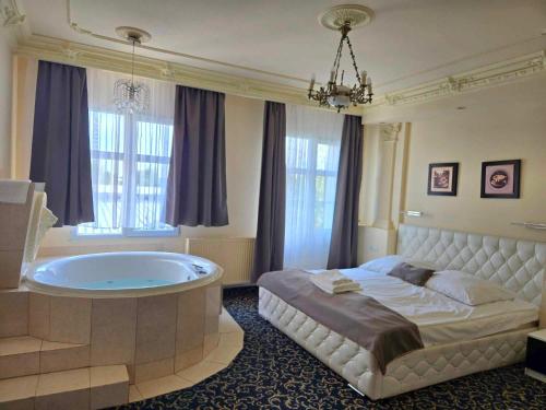 Posezení v ubytování Hotel Venecia Palace