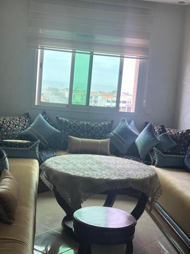 Χώρος καθιστικού στο COCON PLAYA, 5 Min à pied PLAGE, 4 couchages, Accueil 9 personnes