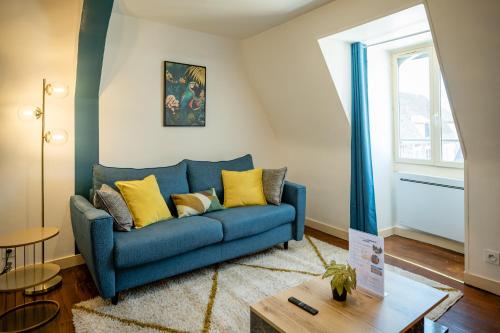 Et opholdsområde på Les Toits d'Auxerre - Center - Rooftop View