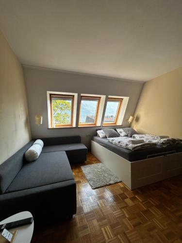 Apartma Giorgoにあるベッド
