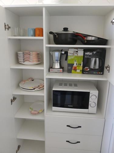 Η κουζίνα ή μικρή κουζίνα στο Appartement très haut standing