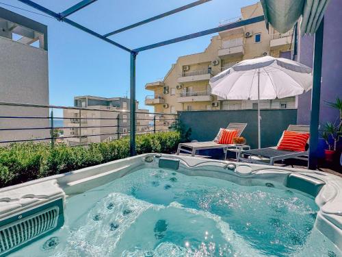 AstraMaris Znjan - Deluxe beach suite with hot tub