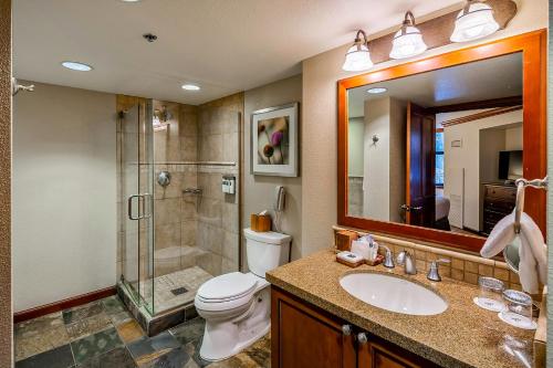 Koupelna v ubytování Everline Resort & Spa 340