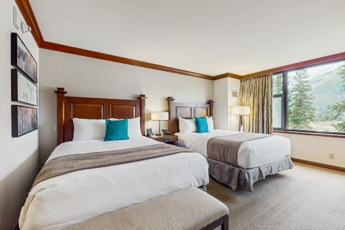 Postel nebo postele na pokoji v ubytování Everline Resort & Spa 338 + 340